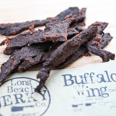Beef Jerky | 2.5 oz. | Buffalo Wing Flavor | High Protein Snack | Bold and Savory | Ready to Eat | Made with the Best Beef